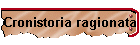 Cronistoria ragionata