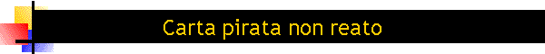 Carta pirata non reato