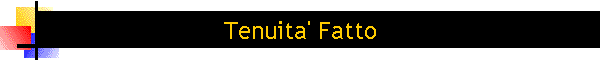 Tenuita' Fatto